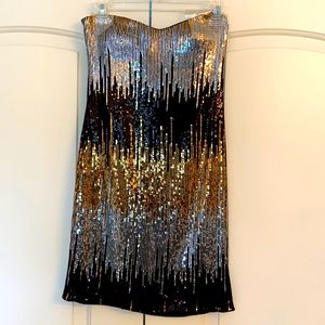 Mini sequins party dress - Size M